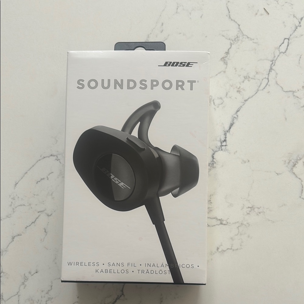 Bose SoundSport Wireless Headphones - Black
